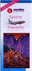 Image: timetable: Hawaiian Airlines