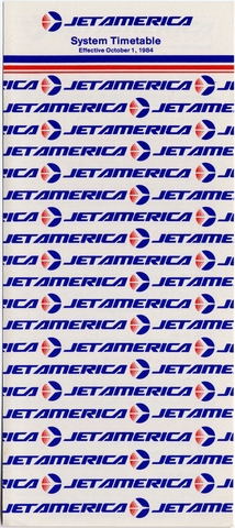 Timetable: Jet America Airlines