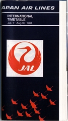 Image: timetable: JAL (Japan Air Lines), international
