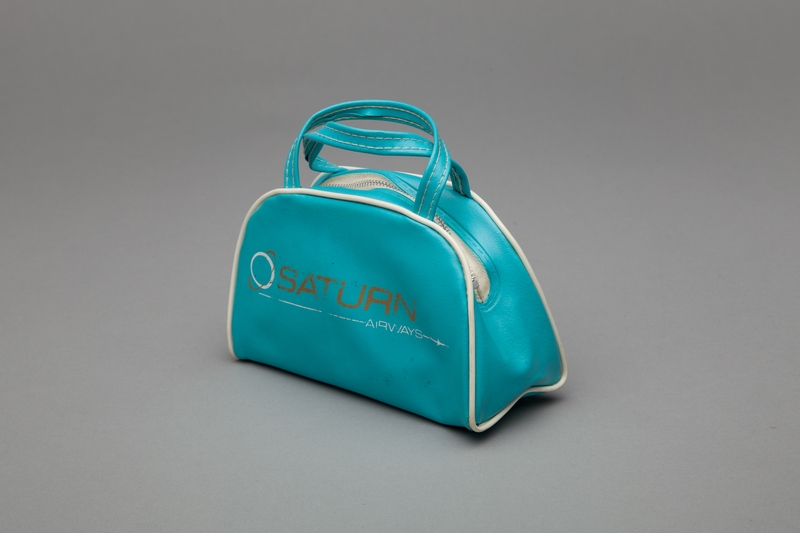 Image: miniature airline bag: Saturn Airways
