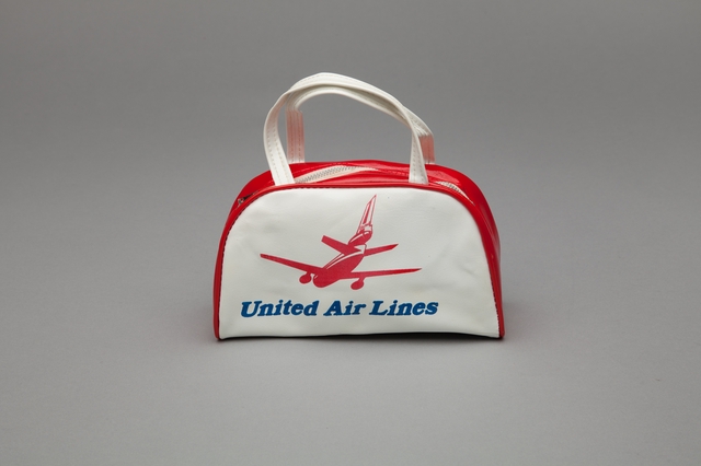 Miniature airline bag: United Air Lines