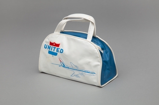 Image: miniature airline bag: United Air Lines