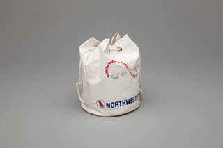 Image: miniature airline bag: Northwest Orient Airlines