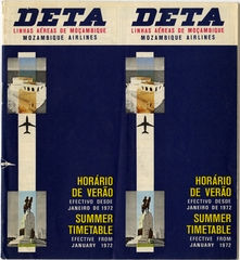 Image: timetable: Linhas Aéreas de Moçambique