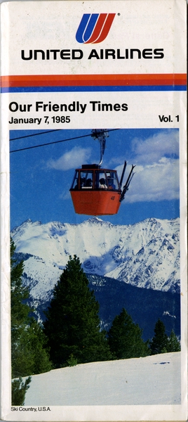 Image: timetable: United Airlines