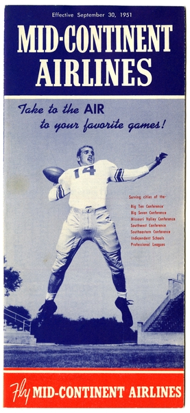 Image: timetable: Mid-Continent Airlines