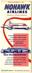 Image: timetable: Mohawk Airlines