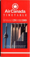 Image: timetable: Air Canada