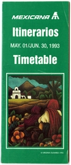 Image: timetable: Mexicana Airlines