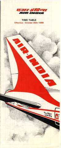 Timetable: Air India