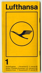 Image: timetable: Lufthansa
