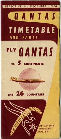 Timetable: Qantas Empire Airways