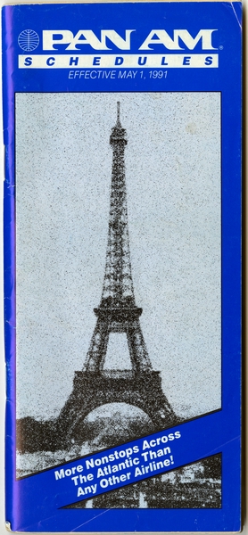 Image: timetable: Pan American World Airways