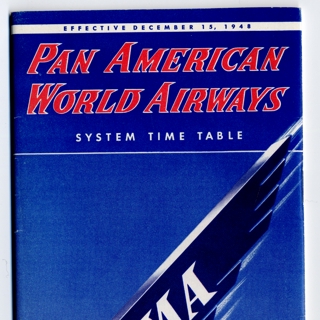 Image #11: flight information packet: Pan American World Airways