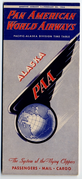 Image: timetable: Pan American World Airways