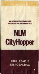 Image: airsickness bag: NLM Cityhopper