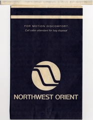 Image: airsickness bag: Northwest Orient Airlines