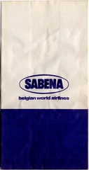 Image: airsickness bag: Sabena (Belgian World Airways)