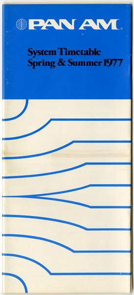 Image: timetable: Pan American World Airways