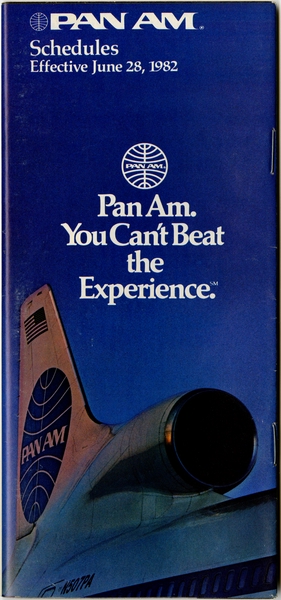 Image: timetable: Pan American World Airways