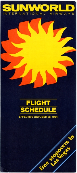 Image: timetable: Sunworld International Airways