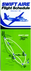 Image: timetable: Swift Aire Lines