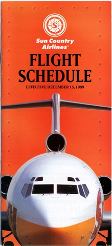 Timetable: Sun Country Airlines