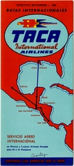 Image: timetable: TACA International Airlines