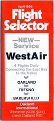 Image: timetable: WestAir Airlines