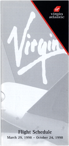 Timetable: Virgin Atlantic