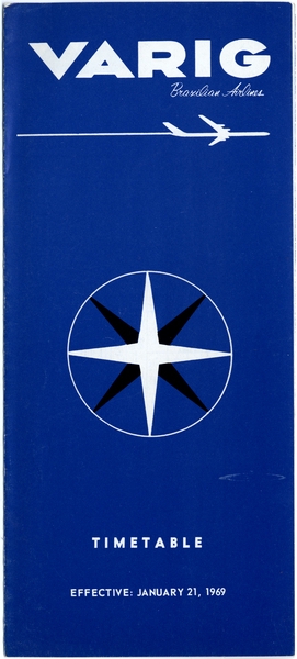 Image: timetable: VARIG