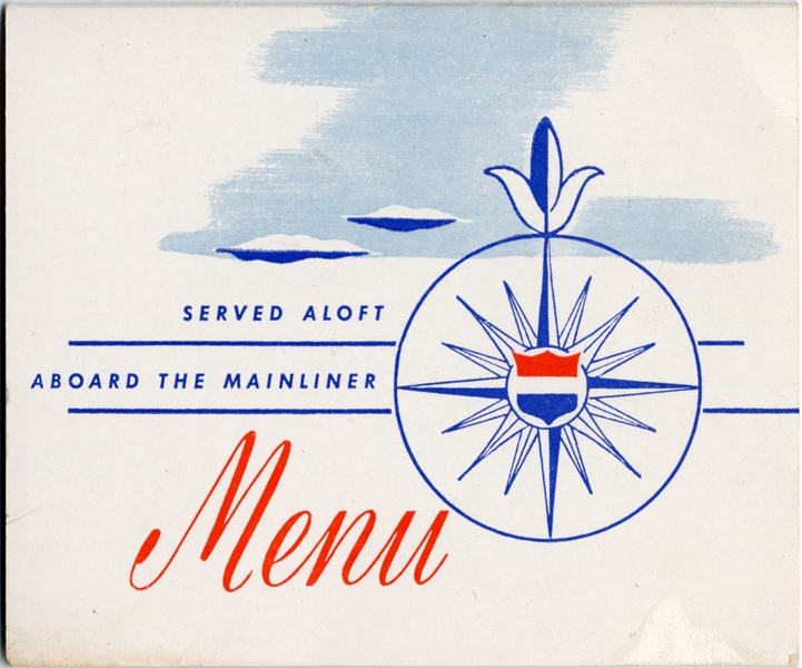 Image: menu: United Air Lines