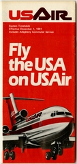 Image: timetable: USAir