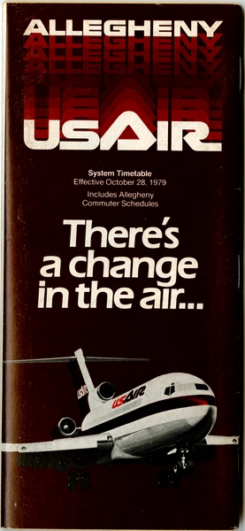 Image: timetable: Allegheny Airlines