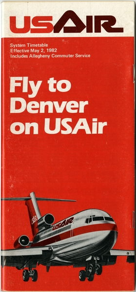 Image: timetable: USAir