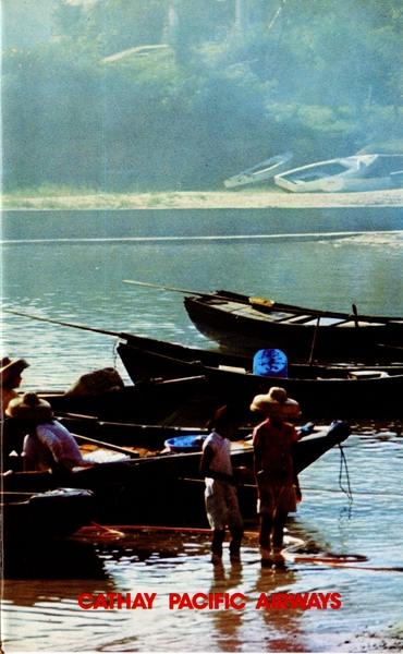 Image: menu: Cathay Pacific Airways