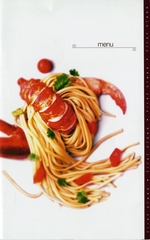 Image: menu: Cathay Pacific Airways, First Class
