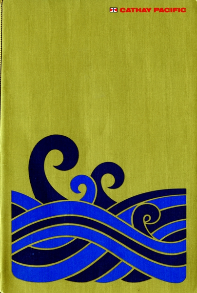 Image: menu: Cathay Pacific Airways