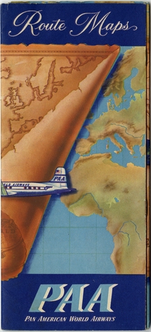 Route map: Pan American World Airways, system map