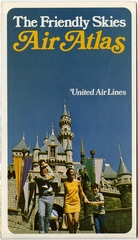 route map: United Air Lines, system map