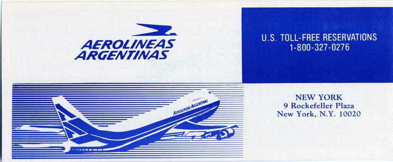 Image: timetable: Aerolineas Argentinas