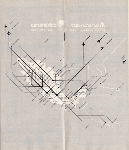 Image: timetable: AeroMéxico, Mexicana