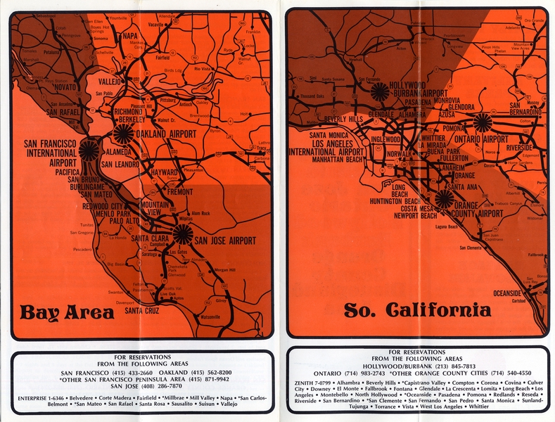 Image: timetable: Air California