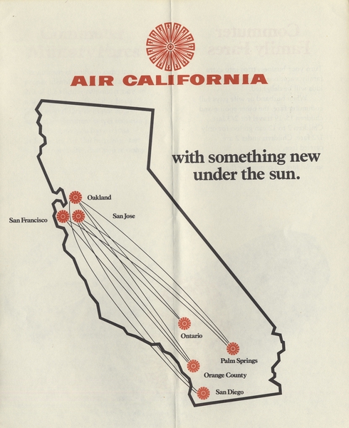 Image: timetable: Air California