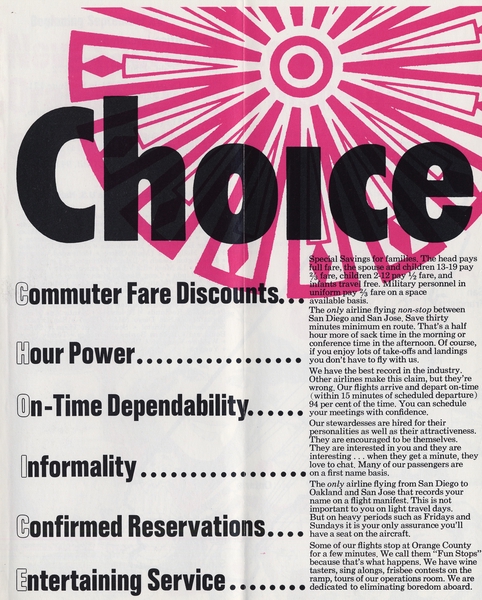 Image: timetable: Air California