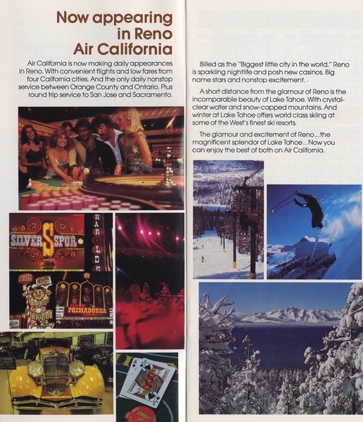 Image: timetable: Air California