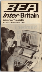 Image: timetable: BEA (British European Airways), Inter-Britain