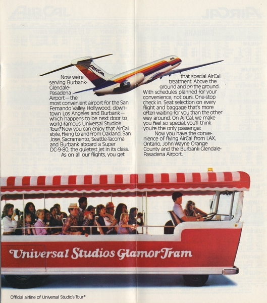 Image: timetable: AirCal