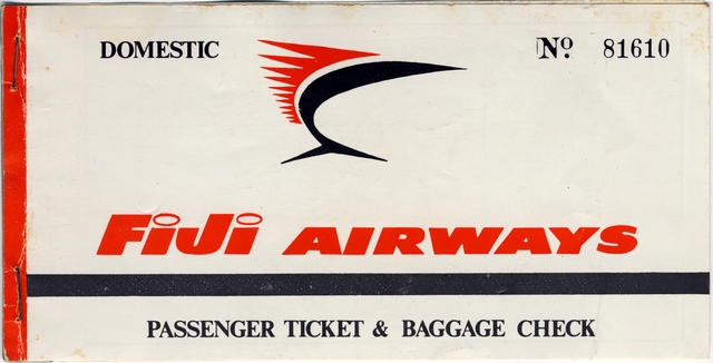 Ticket: Fiji Airways