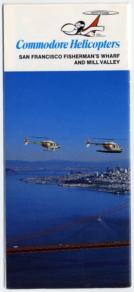 Image: timetable: Commodore Helicopters